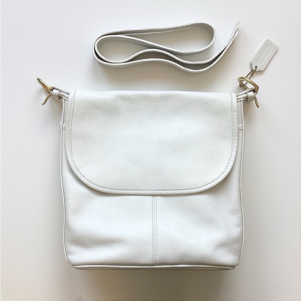 Vintage Coach 4115 Whitney bag White B7G-4115